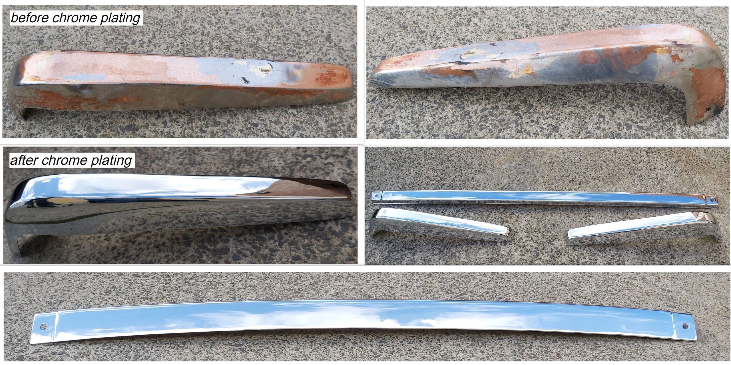 Solarplating Chrome Restoration, Electroplating
